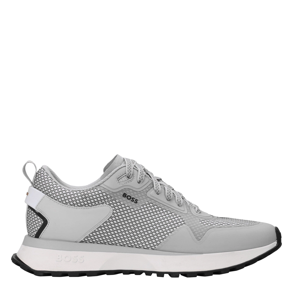 Hugo Boss Jonah Runner Style Trainer - Open Wht 121